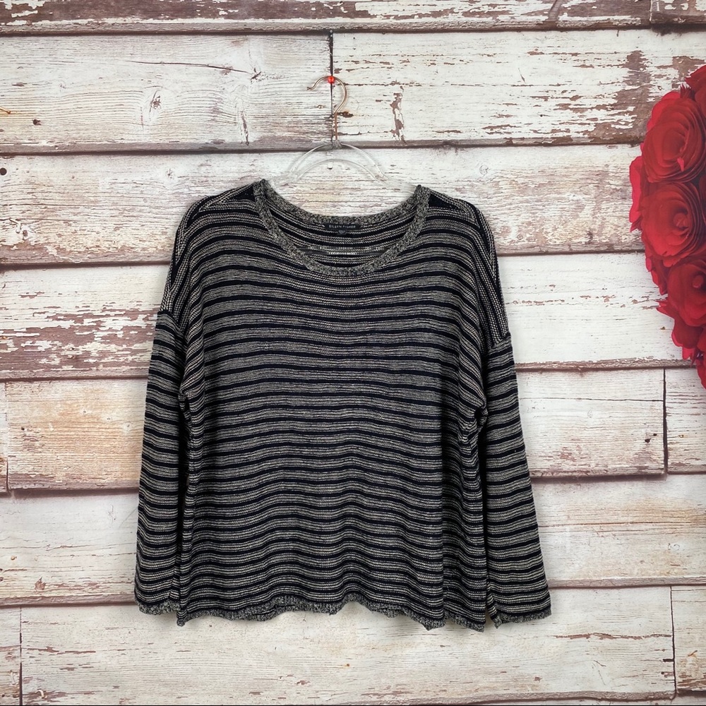 Eileen Fisher linen blend oversized sweater